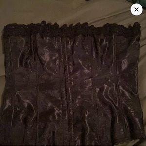 Frederick's of Hollywood Black Corset